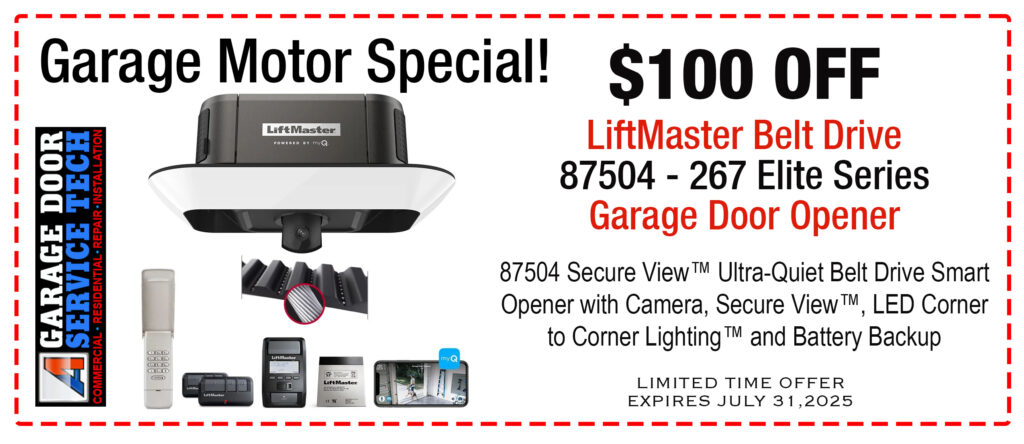 A1 Garage Door Repair Tech Coupon & Discounts